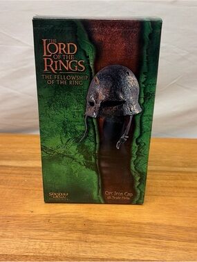 LOTR The Fellowship Of The Ring Orc Iron Cap 1/4” Scale Helm 2001